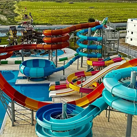 в жилом комплексе. 80 м до моря. аквапарк * Boghaz